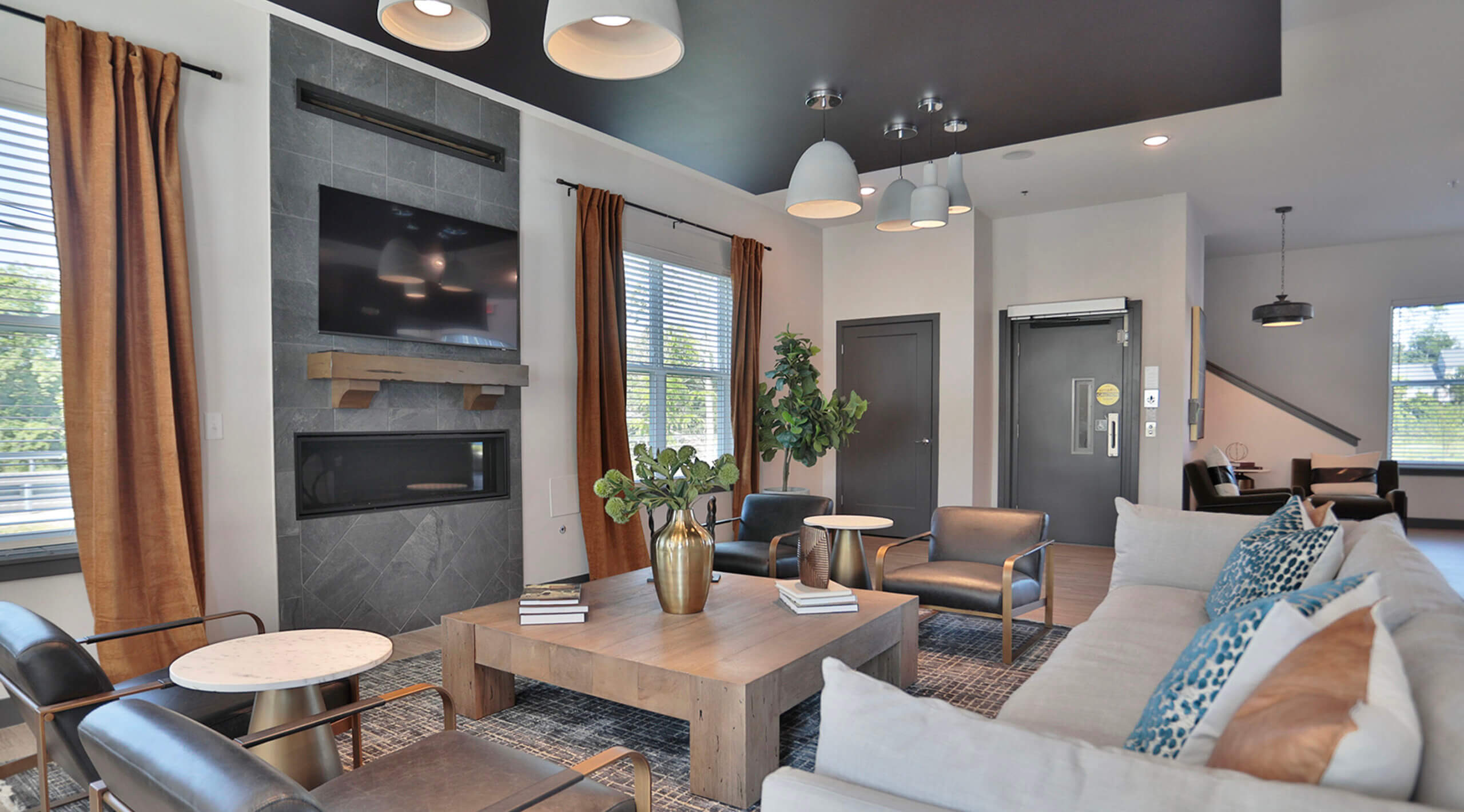 Altair apartments multifamily amenity space