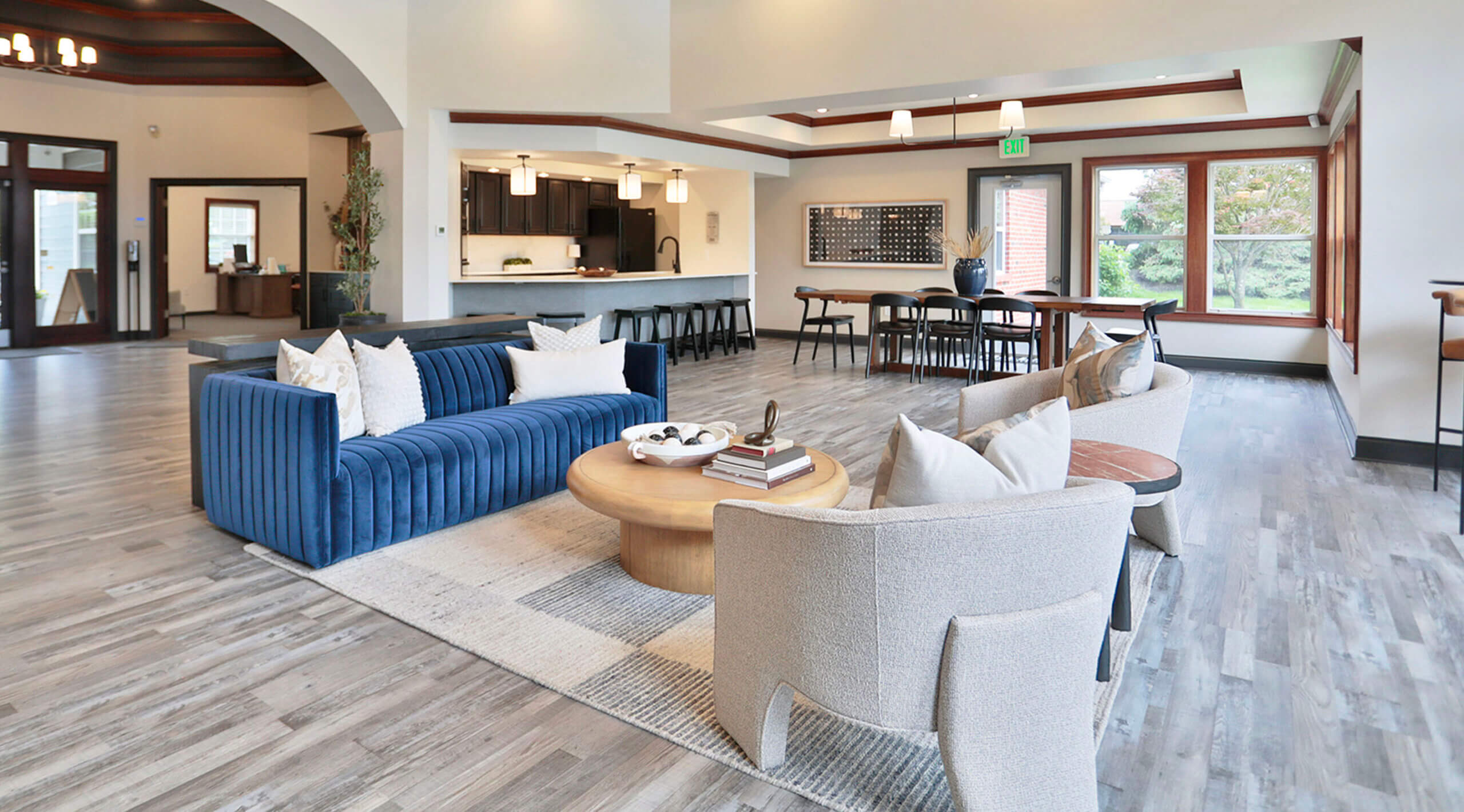 Wellington Place apartment clubhouse remodel