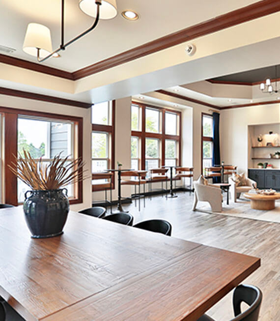 Wellington Place apartment clubhouse remodel