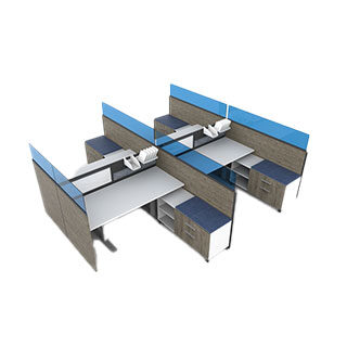 cubicle design rendering