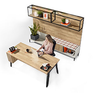 desk rendering