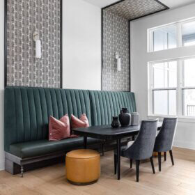 trendy eating space