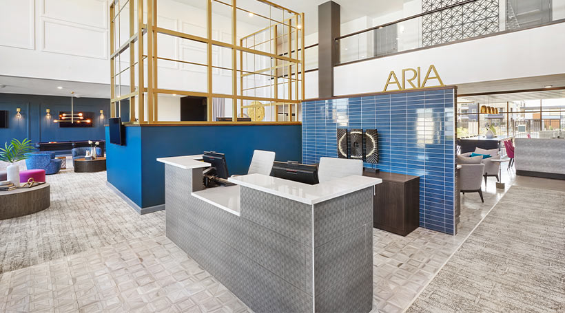 Cityscape Aria front desk