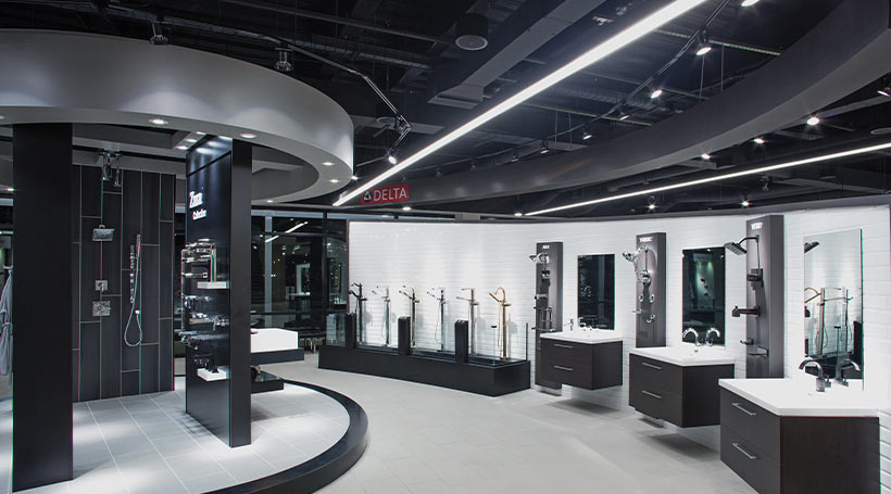 Delta Faucet showroom