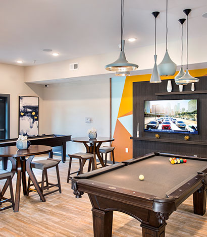 Oakley Station resident game room